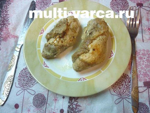 М'ясні рулетики з грибами