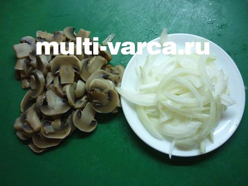 М'ясні рулетики з грибами