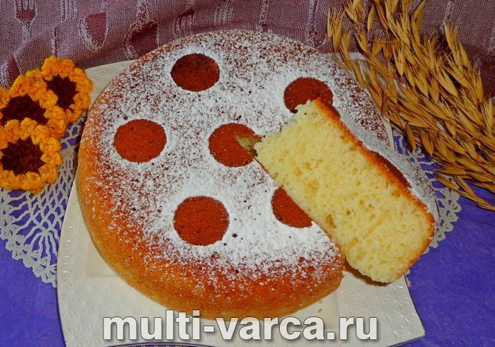 Манник на сметані в мультиварці