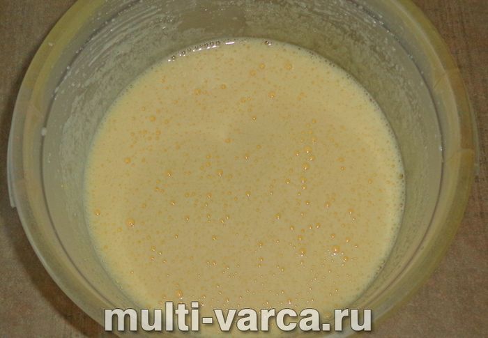 Манник на сметані в мультиварці
