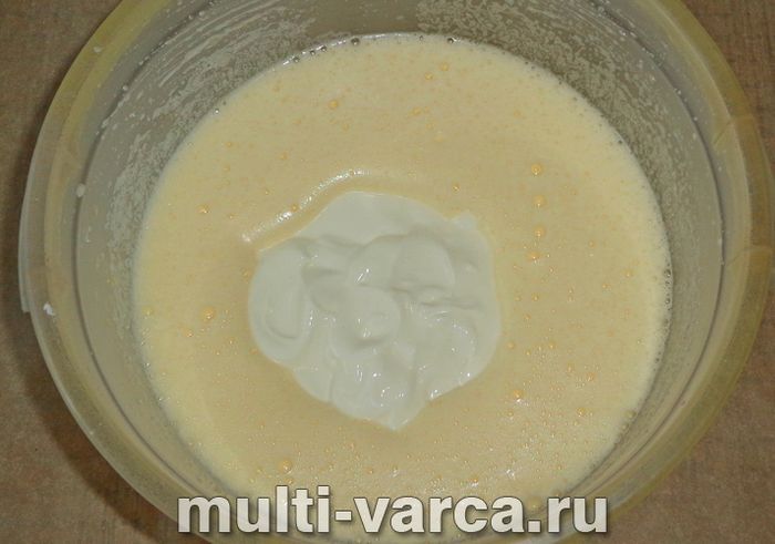 Манник на сметані в мультиварці
