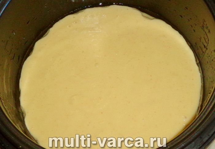 Манник на сметані в мультиварці