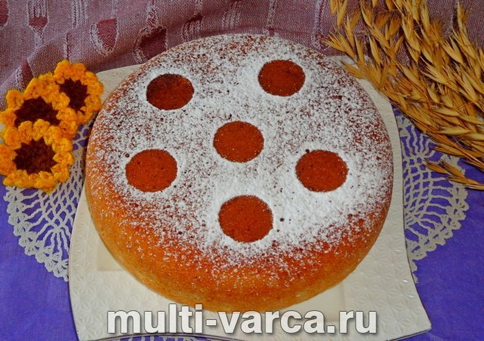 Манник на сметані в мультиварці