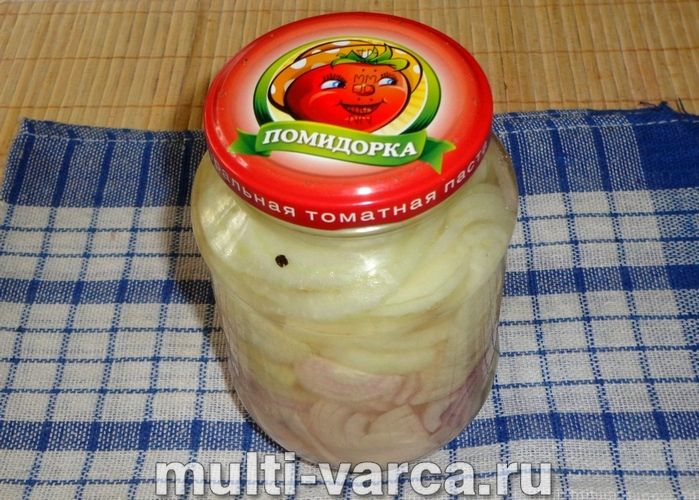 Маринована цибуля на зиму
