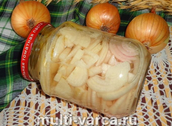 Маринована цибуля на зиму