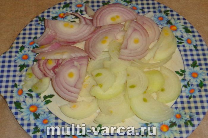 Минтай у вершках у мультиварці
