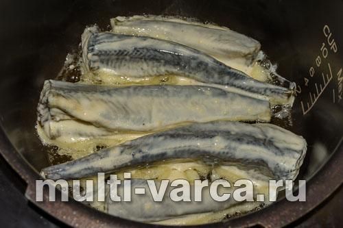 Навага смажена в клярі