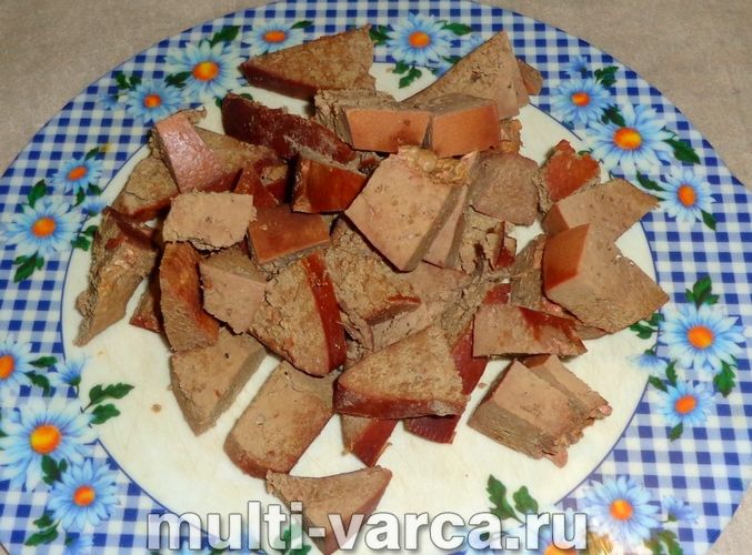 Печінковий рулет із картопляною начинкою