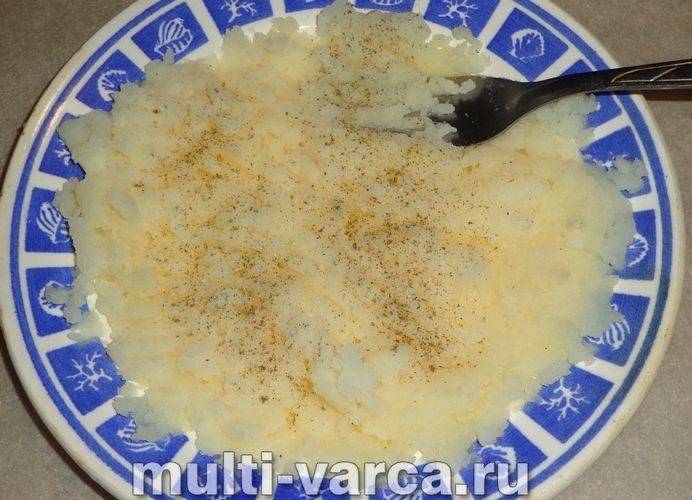 Печінковий рулет із картопляною начинкою