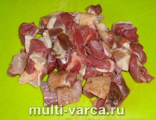 Плов із гуски в мультиварці
