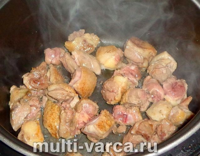 Плов із гуски в мультиварці