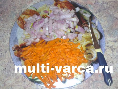 Плов з індичкою в мультиварці