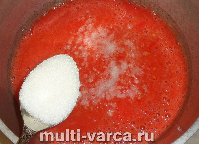 Помідори в томатному соку на зиму