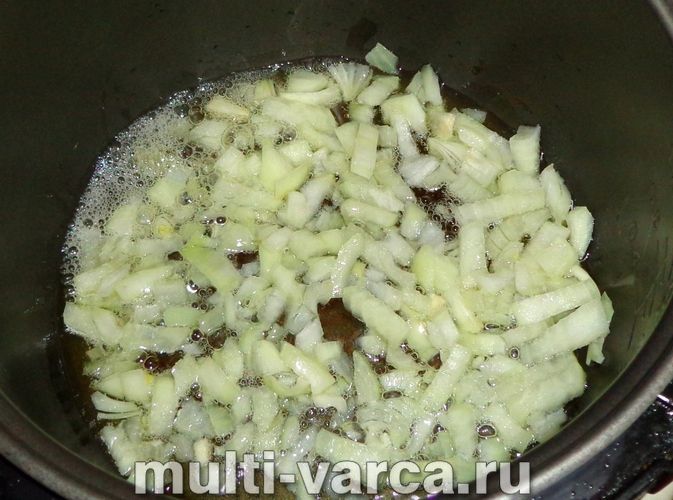 Пшоняна каша з кабачками в мультиварці
