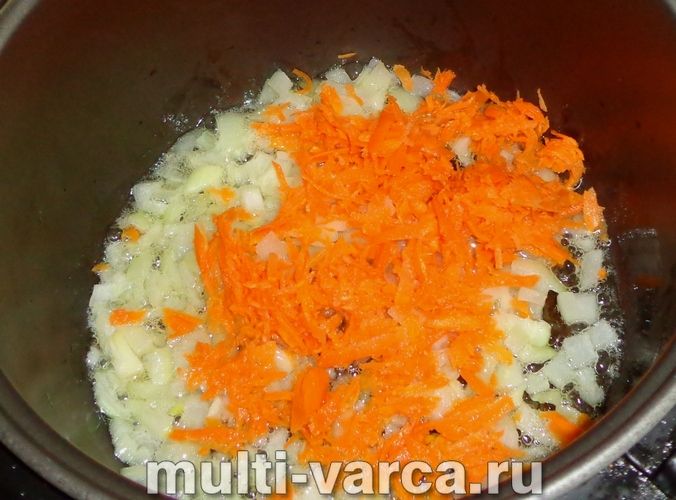 Пшоняна каша з кабачками в мультиварці