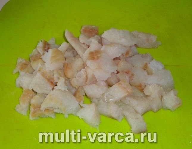 Рис із рибою в мультиварці