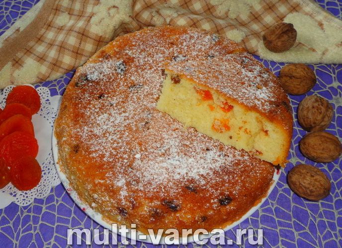 Різдвяний пиріг у мультиварці