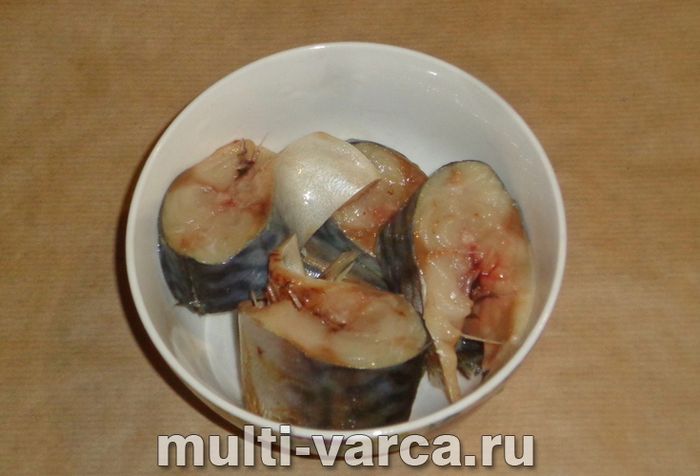 Скумбрія на пару