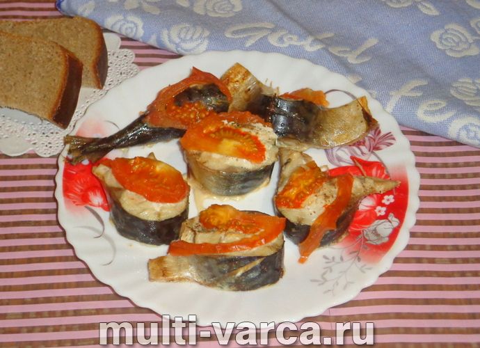 Скумбрія на пару