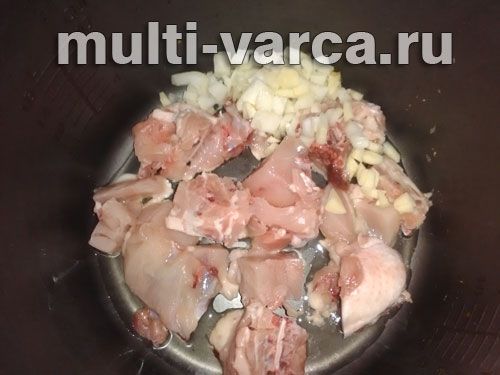 Смачна курка каррі з соусом