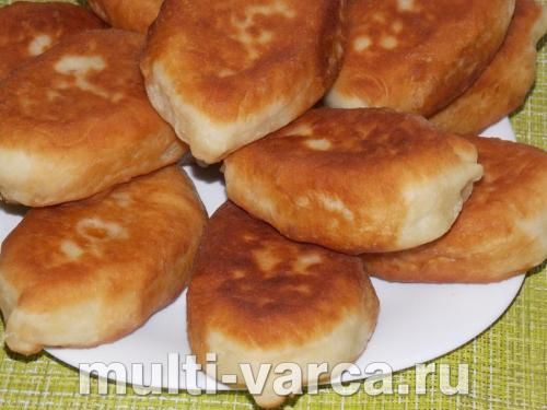 Смажені пиріжки з капустою
