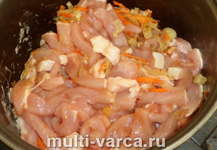 Свинина теріякі в мультиварці
