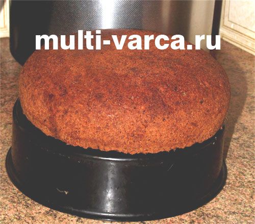 Торт Захер у мультиварці