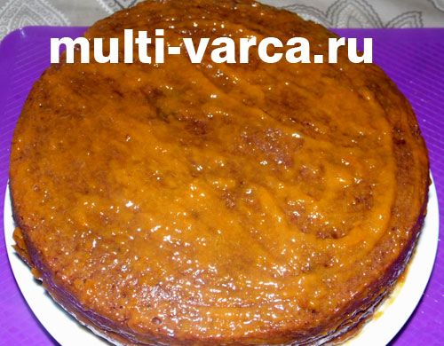 Торт Захер у мультиварці