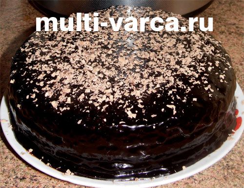Торт Захер у мультиварці
