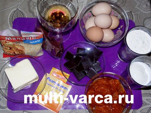 Торт Захер у мультиварці