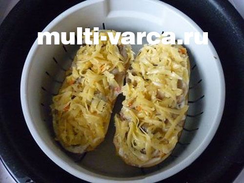 Туфельки з баклажанів