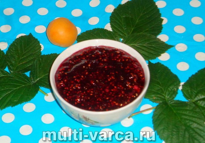 Варення з абрикосів і малини
