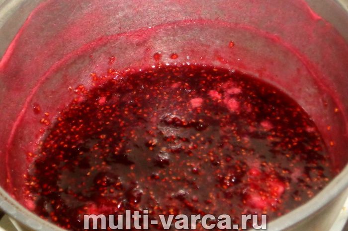 Варення з абрикосів і малини