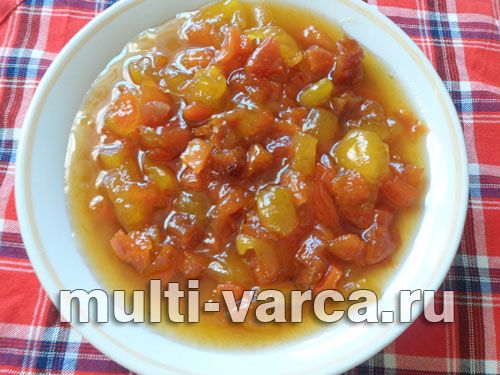 Варення з гарбуза та кураги