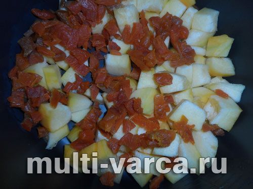 Варення з гарбуза та кураги