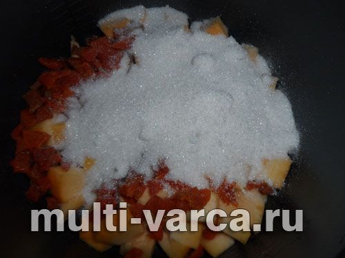 Варення з гарбуза та кураги