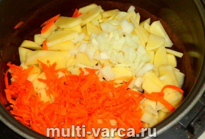 Вуха з консерви в мультиварці
