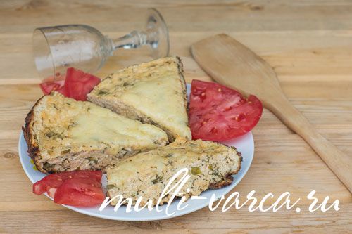 Закусочна сирна запіканка без манки