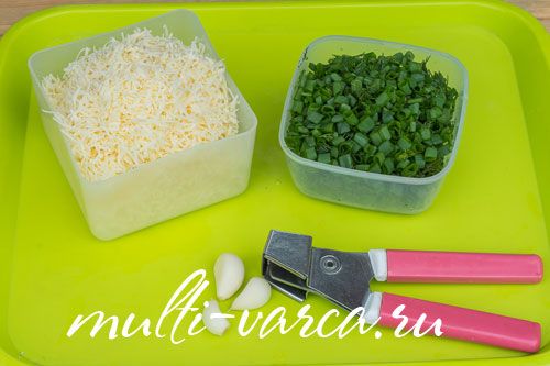 Закусочна сирна запіканка без манки