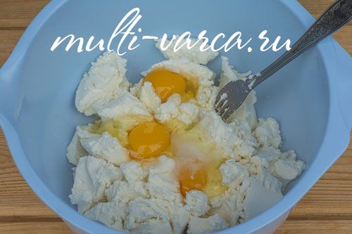 Закусочна сирна запіканка без манки