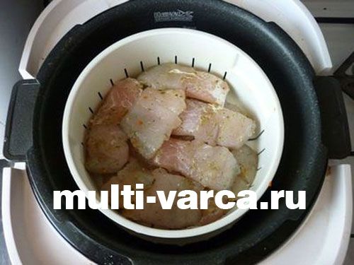 Заливне із судака в мультиварці