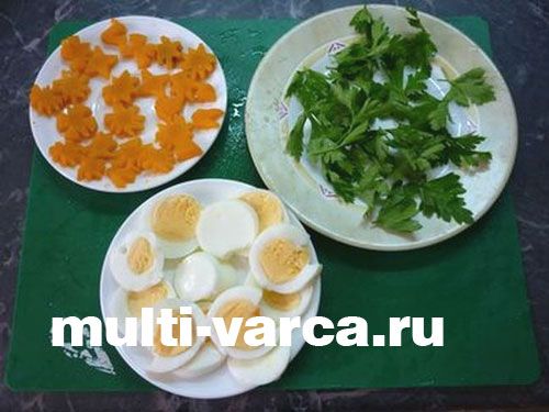 Заливне із судака в мультиварці