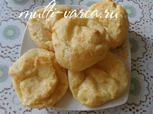 Заварні сирні булочки