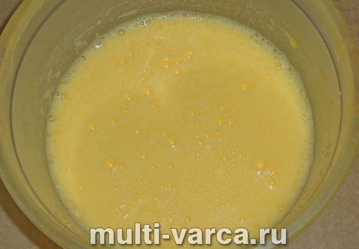 Бісквітний кекс у мультиварці