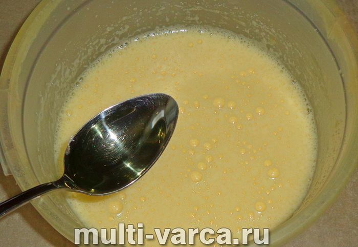 Бісквітний кекс у мультиварці