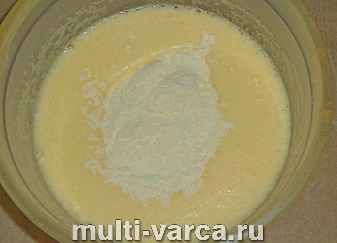 Бісквітний кекс у мультиварці