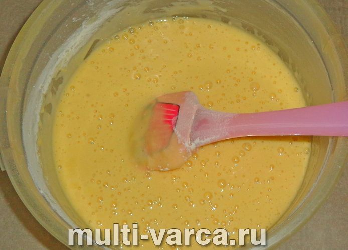 Бісквітний кекс у мультиварці