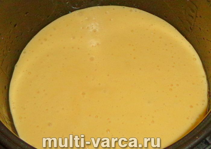 Бісквітний кекс у мультиварці