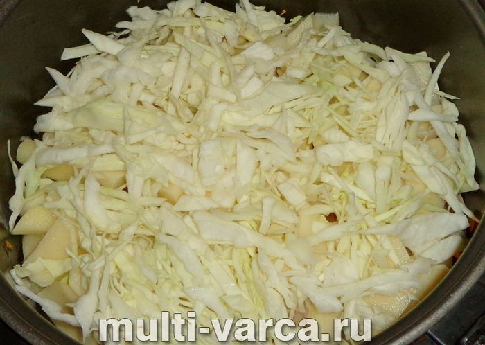 Борщ із куркою в мультиварці