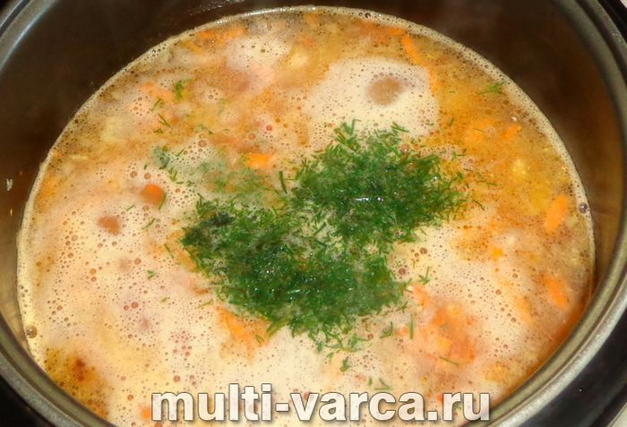 Булгур з овочами та куркою в мультиварці
